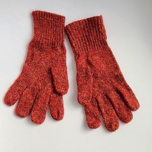The Limited Multicolor Knit Gloves Rust